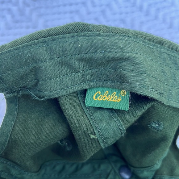 Cabela’s green and yellow adjustable cap - Picture 9 of 9